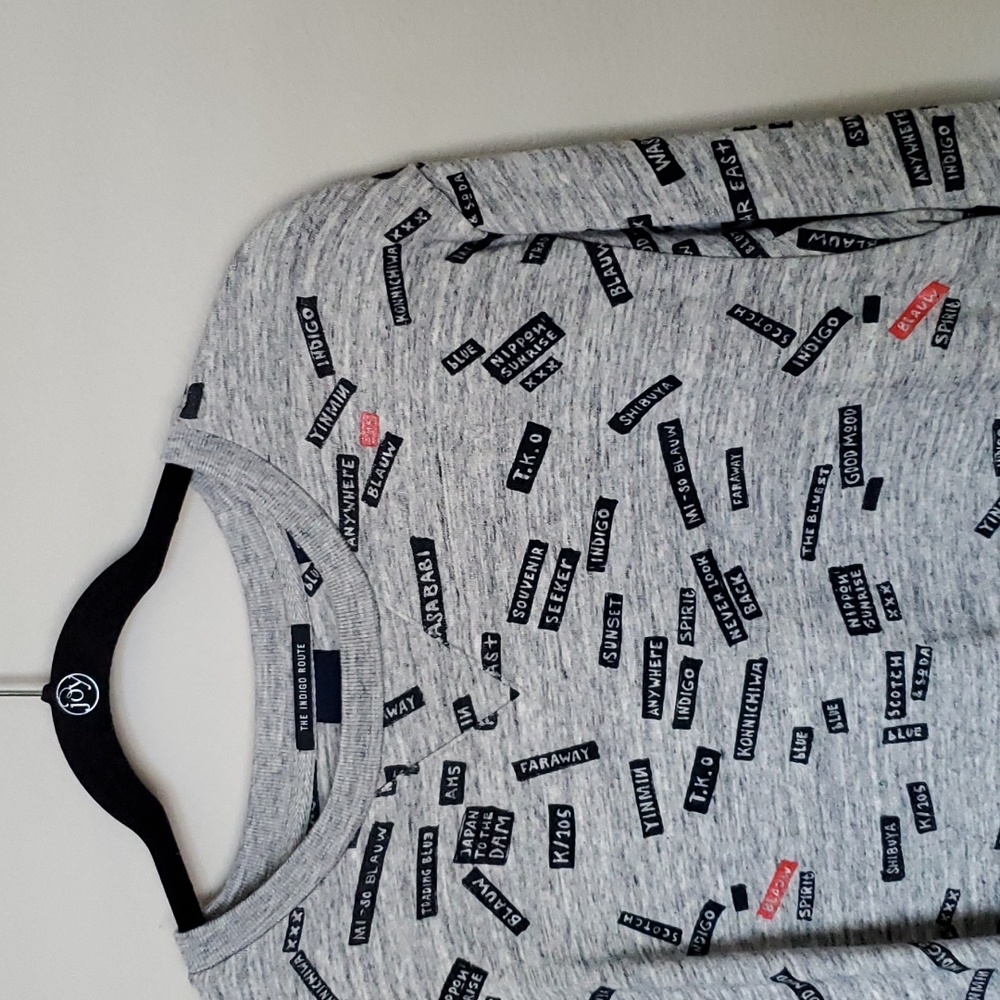 Scotch & Soda Gray Tags Sweatshirt Large